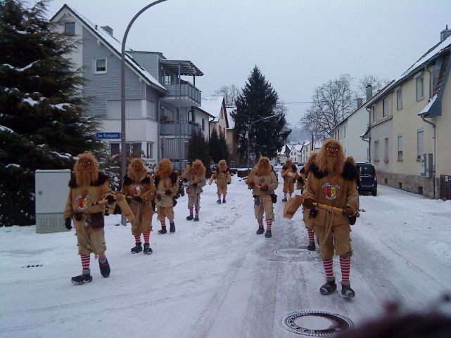 Rosenmontag r&auml;tschen in Ottenau Bild Nr.7