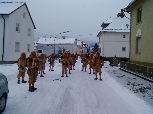 Rosenmontag r&auml;tschen in Ottenau Bild Nr.9
